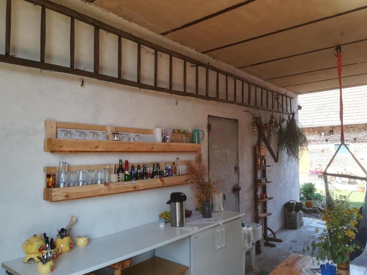 Heideblick Ferienwohnung & Campingplatz Vor Dem Berg מראה חיצוני תמונה